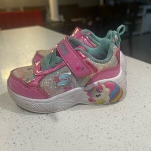 BOGO free

Skechers Kids' Pink and Purple Light-Up Sneakers